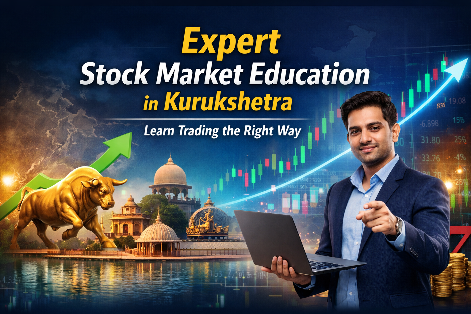 Expert Stock Market Education in Kurukshetra Learn Trading the Right Way