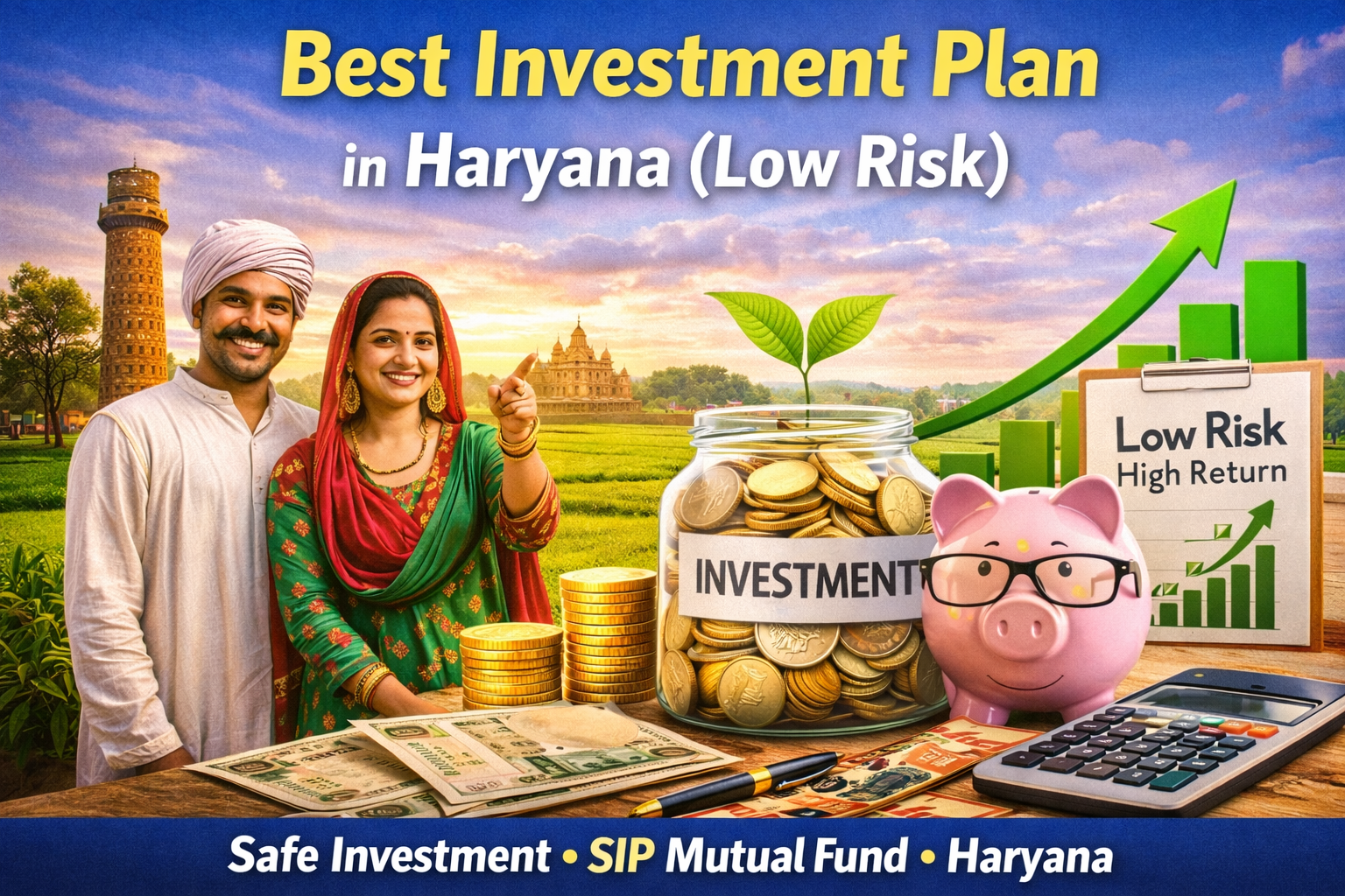 Best investment plan in Haryana low risk safe returns