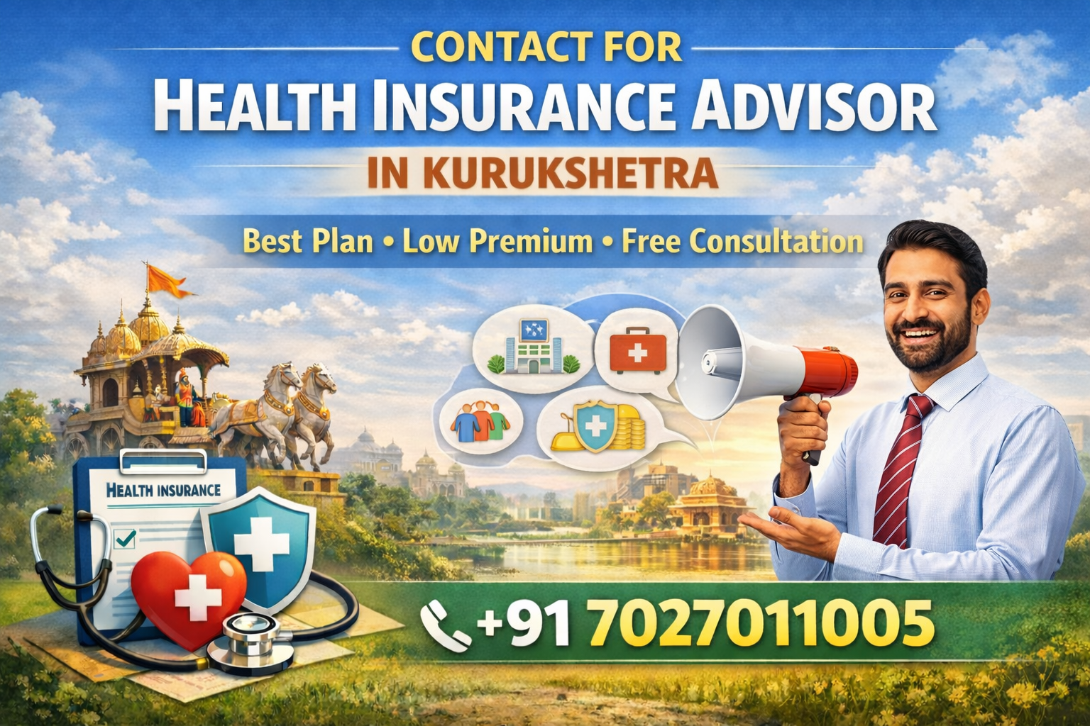 Health Insurance Advisor in Kurukshetra | Best Plan Low Premium